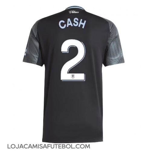 Camisa de Futebol Aston Villa Matty Cash #2 Equipamento Secundário 2025-26 Manga Curta